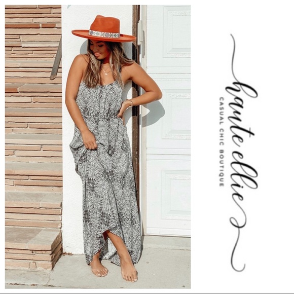 Bohemian Gangsta Printed Tank Maxi Dress - Picture 2 of 5